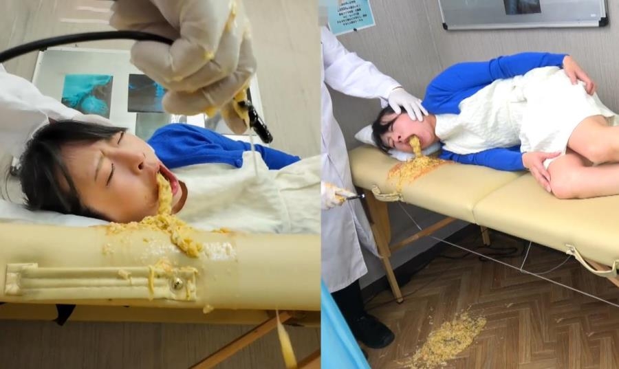 Endoscopy Induces Vomiting in an Unscrupulous Clinic BFJV-192 2026 (1920x1080 FullHD)